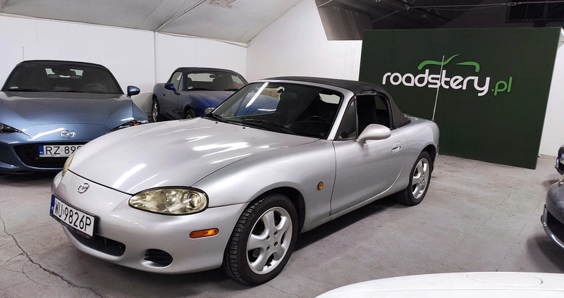 Mazda MX-5 cena 14900 przebieg: 141200, rok produkcji 2001 z Siemianowice Śląskie małe 742